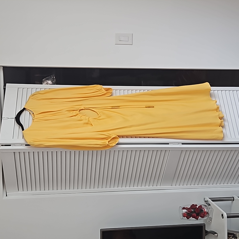 Farm Yello midi dress